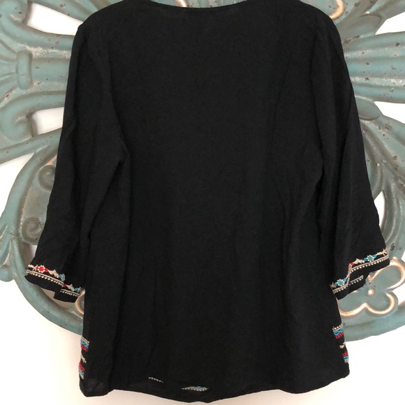 Cotton bohemian tunic - Picture 4 of 6